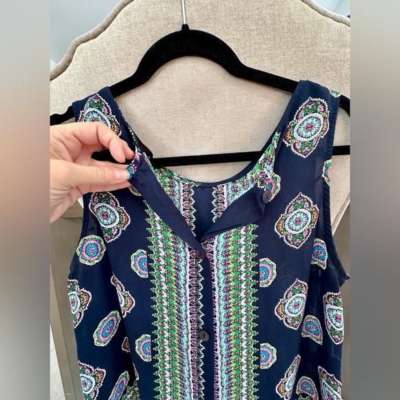 Cynthia Rowley sleeveless top. Size M - Picture 2 of 7